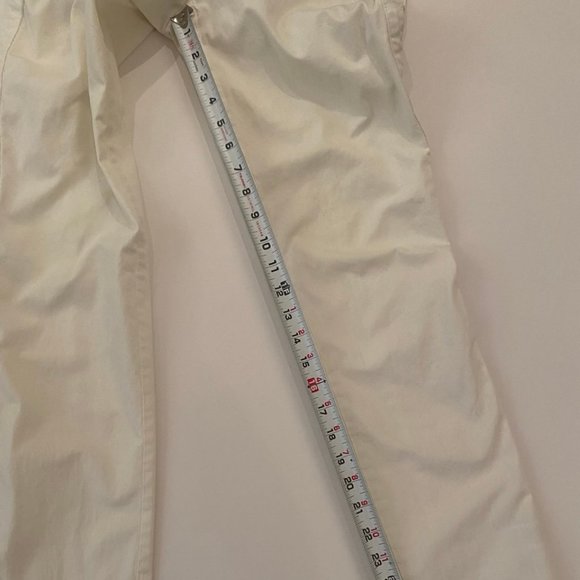Fantastic white 100% cotton size 0 Nanette Lepore pants, very flattering cut - Picture 7 of 12